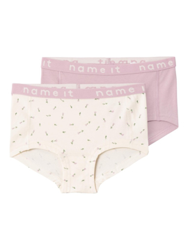 Name It Hipster 2p Buttercream Floral Noos