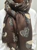 ThreeM Scarf Animal Hearts