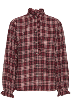 Pulz Jeans Katelyn Ls Frill Shirt