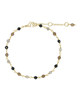Pure By Nat Viva Bracelet W/Stones