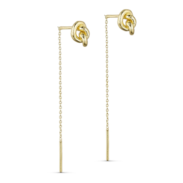Pure By Nat Lilou Chain Earrings