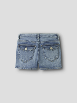 LMTD Bli Denim LW Flap Shorts