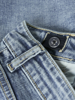 LMTD Bli Denim LW Flap Shorts
