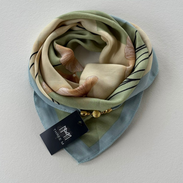 Three M Scarves Magnet